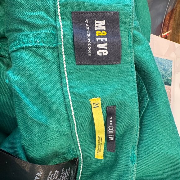 The Colette Cropped Wide-Leg Pants by Maeve: Linen Edition - Picture 5 of 5